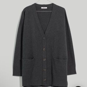 Madewell Charcoal Gray Women's Cardigan
